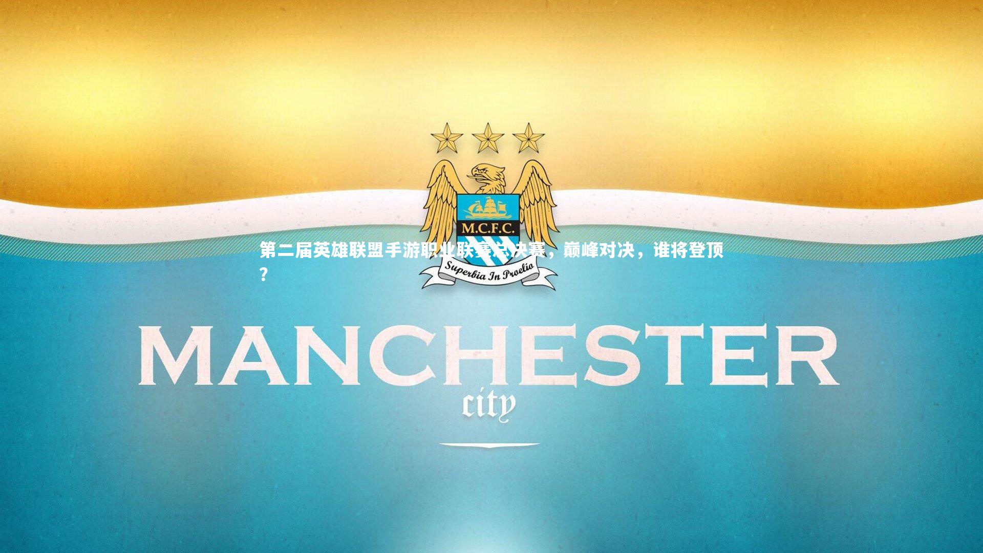 第二届英雄联盟手游职业联赛总决赛，巅峰对决，谁将登顶？